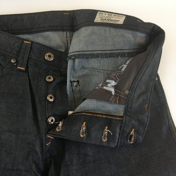 Diesel Darron Regular Slim - Tapered Button Fly Jeans 28 - Picture 3 of 13